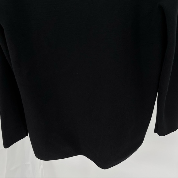 Aritzia Babaton Womens NEW Society Shirt Jacket Size XS Button Up Knit Black - Picture 10 of 13